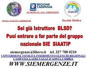 PER CHI  GIA'  E'  ISTRUTTORE - Scuola Italiana Emergenze  