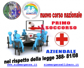CORSI IN AMBITO AZIENDALE PSA  388-81/08 - Scuola Italiana Emergenze  