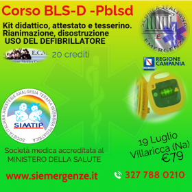 Corso per esecutori  BLSD adulto e pediatrico.... - Scuola Italiana Emergenze  
