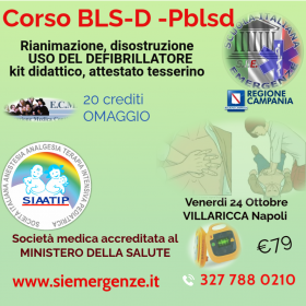 CORSO ESECUTORI BLSD A VILLARICCA - Scuola Italiana Emergenze