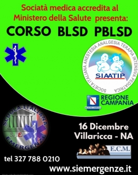 16 Dicembre 2025 CORSO   ESECUTORI  BLSD  A VILLARICCA - Scuola Italiana Emergenze  APS