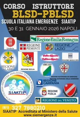 CORSO ISTRUTTORI BLSD a Villaricca   ( NA) - Scuola Italiana Emergenze  APS