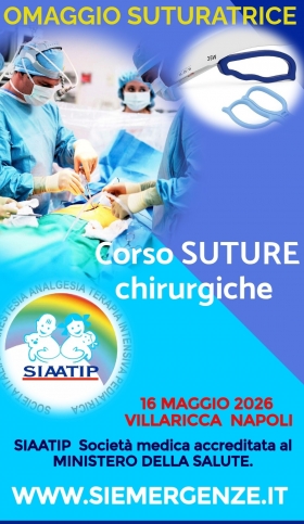 CORSO SULLE SUTURE A VILLARICCA - Scuola Italiana Emergenze  APS
